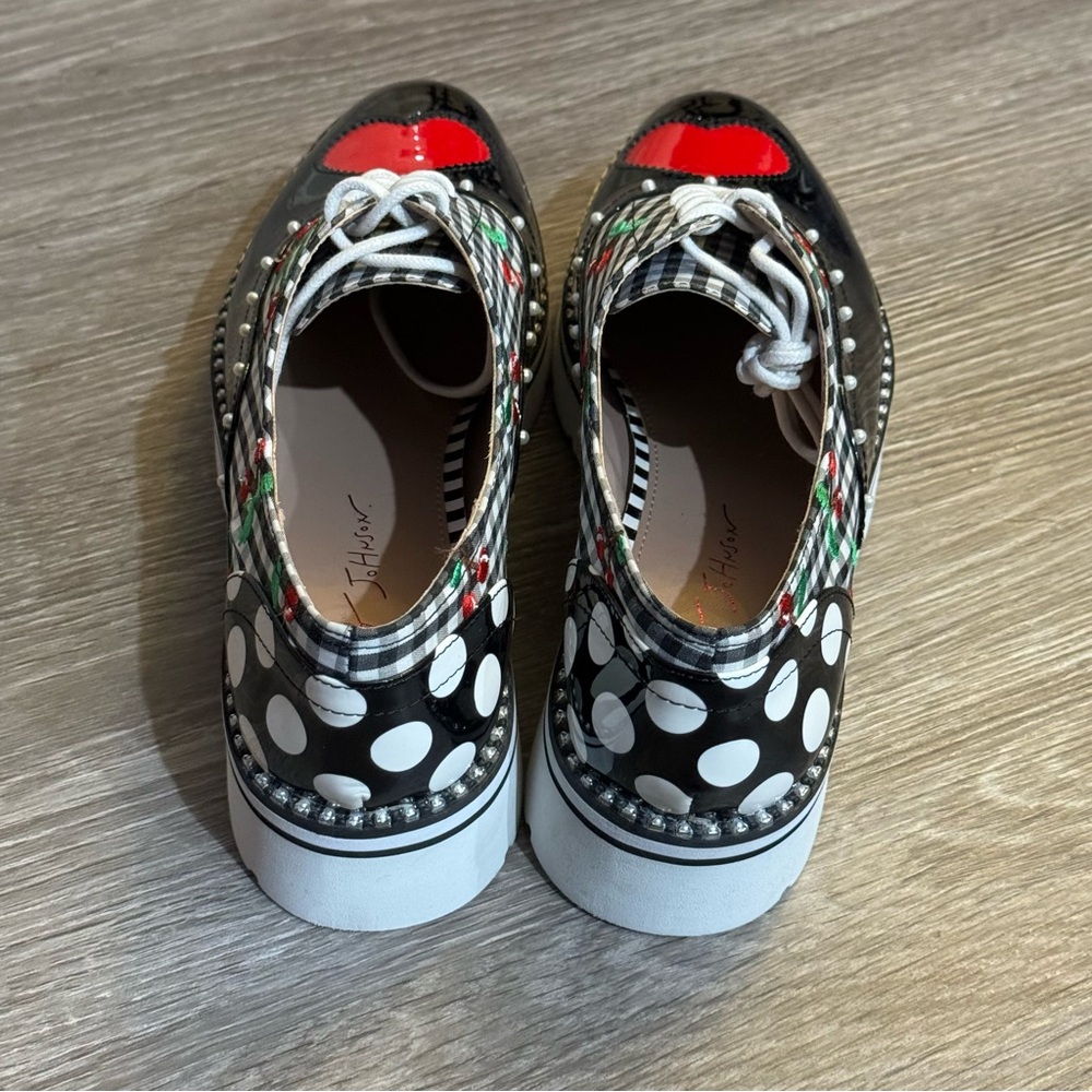 Betsey Johnson Abbott Cherry Loafer size 8.5 - Picture 5 of 9